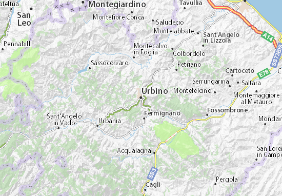 Mappe-Piantine Urbino