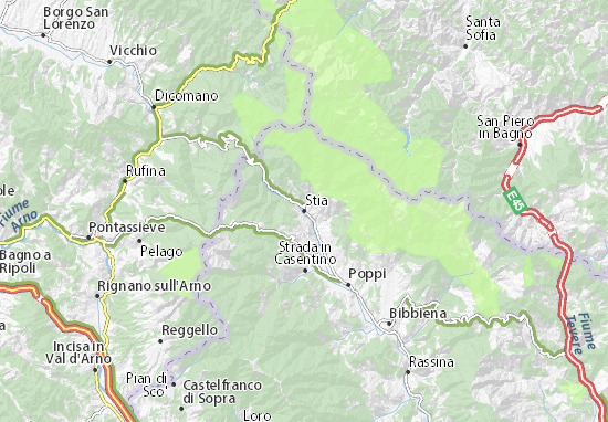 Mappe-Piantine Stia