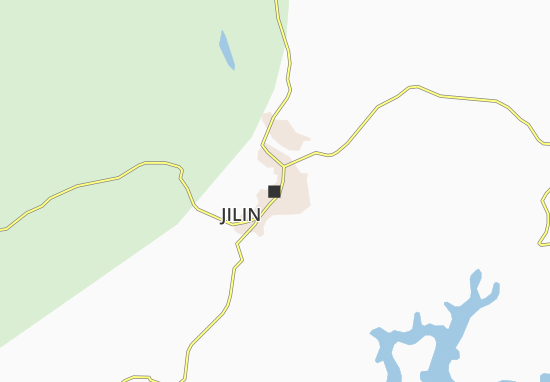 Mapa Jilin