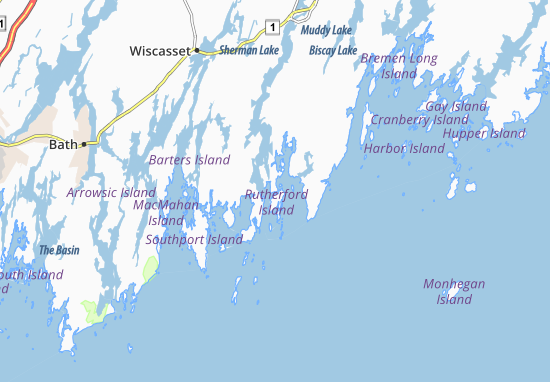 South Bristol Map