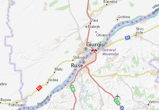 Giurgiu Map