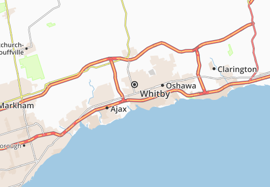 Mapa Whitby