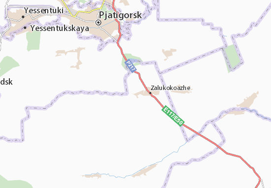 Karte Stadtplan Svetlovodskoye