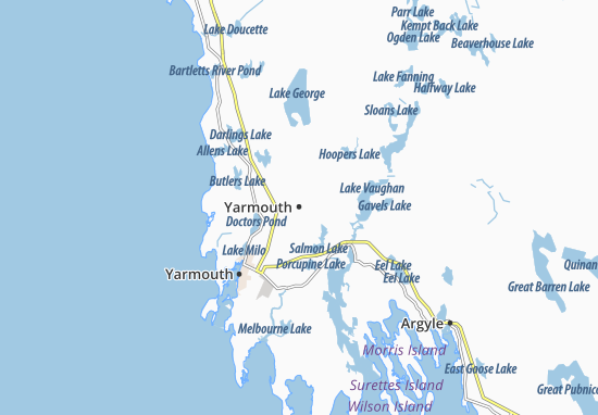 Carte-Plan Yarmouth