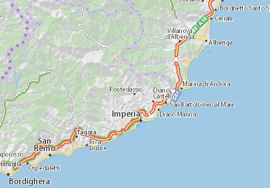 Mappe-Piantine Pontedassio