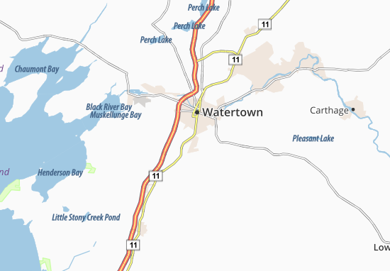 Watertown Center Map