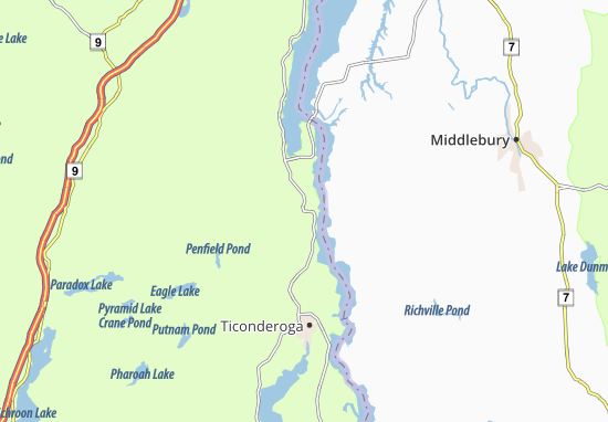 Crown Point Map