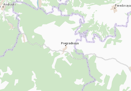 Pregradnaya Map