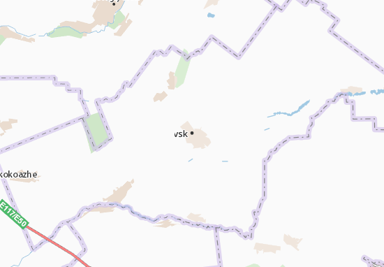 Mapa Novopavlovsk