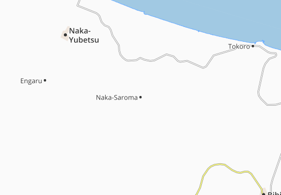 Kaart Plattegrond Naka-Saroma