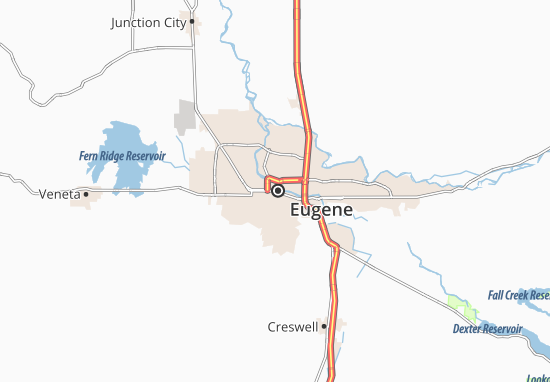 Eugene Map