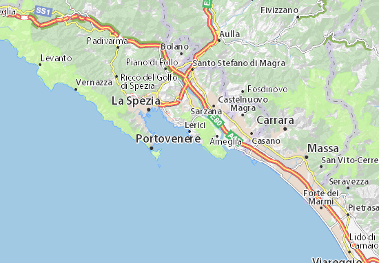 Lerici Map