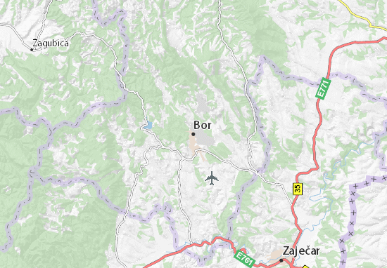 Bor Map