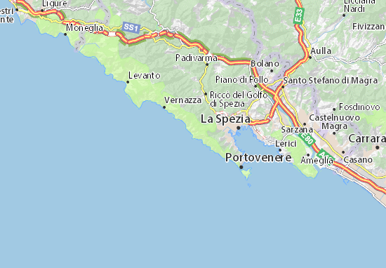 Riomaggiore Map