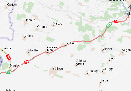 Giubega Map