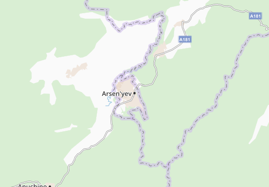 Mapa Arsen&#x27;yev