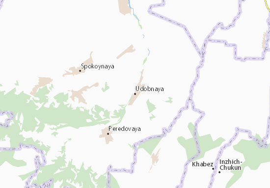 Karte Stadtplan Udobnaya