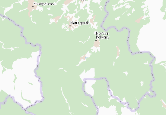 Kaart Plattegrond Chernigovskoye