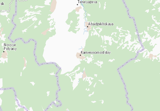Karte Stadtplan Kamennomostskiy
