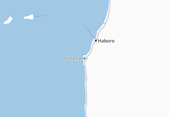 Mapa Tomamae