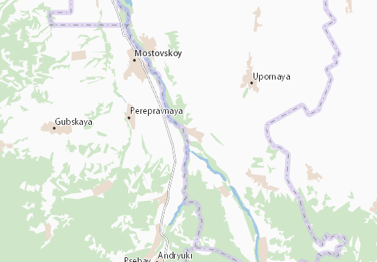 Kaart Plattegrond Kaladzhinskaya