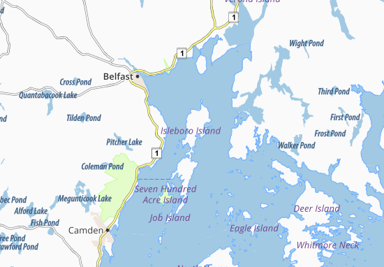 Islesboro Map