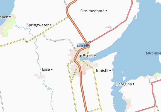 Barrie Map