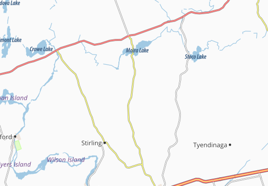 Karte Stadtplan Huntingdon