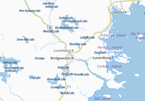 Lunenburg Map