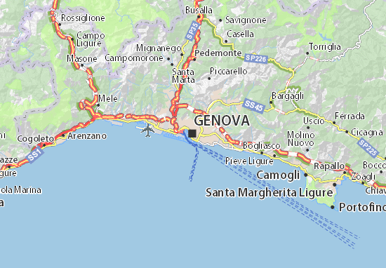 Genova Map