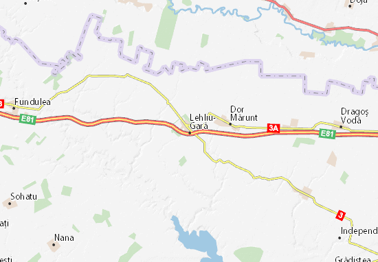 Lehliu-Gară Map