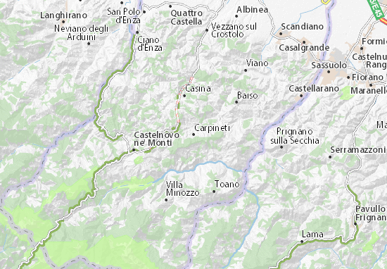 Mapas-Planos Carpineti