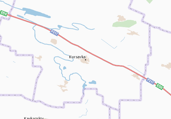 Kursavka Map