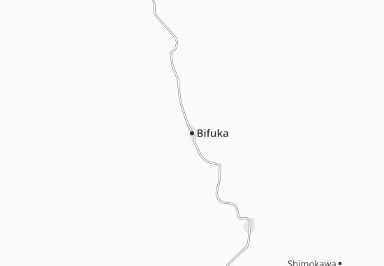 Mapa Bifuka