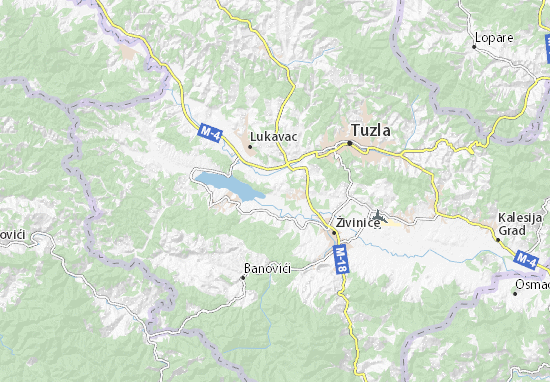 Kiseljak Map