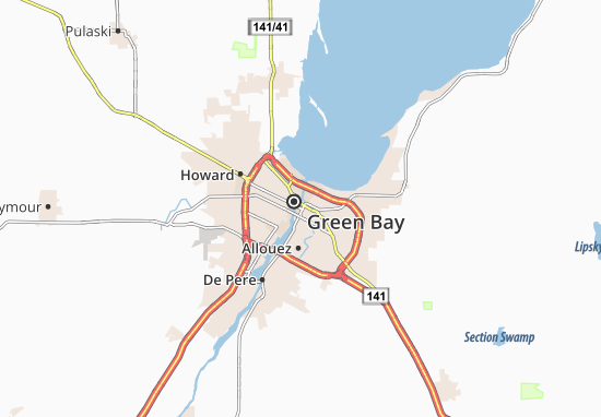 Mappe-Piantine Green Bay