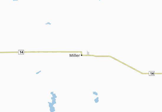 Karte Stadtplan Miller