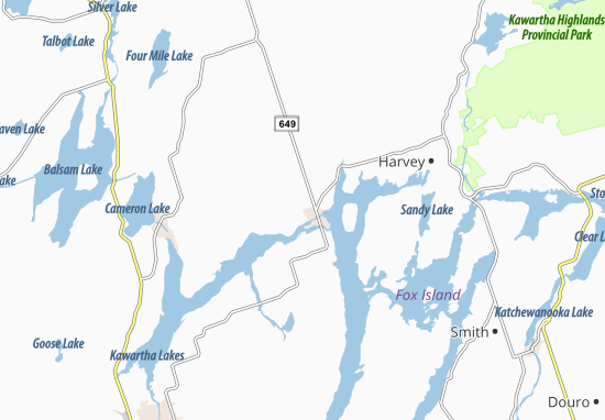 Karte Stadtplan Bobcaygeon