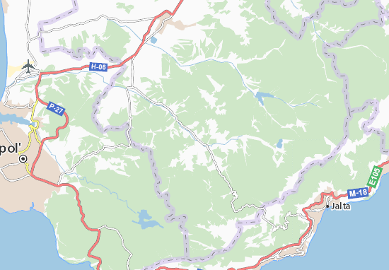 Holubynka Map