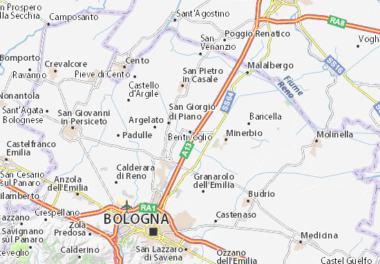 Bentivoglio Map