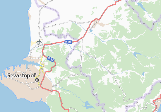 Karte Stadtplan Krasnyi Mak