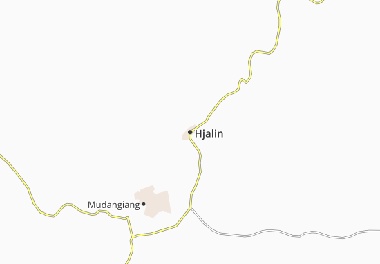 Karte Stadtplan Hjalin