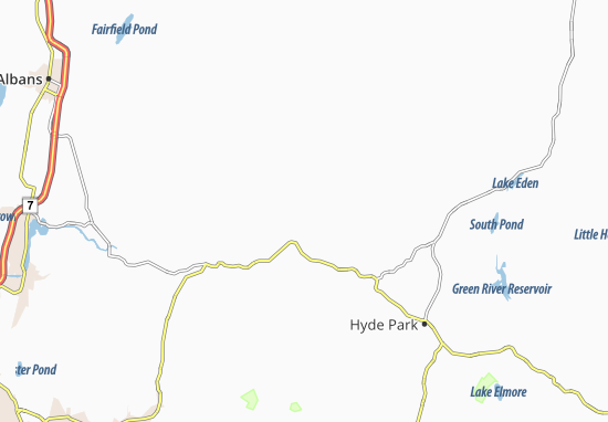 Kaart Plattegrond Waterville