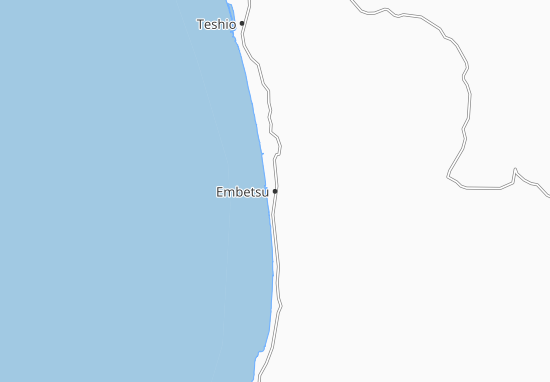 Karte Stadtplan Embetsu