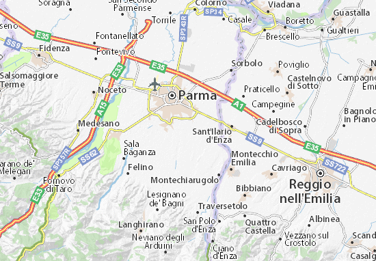 Karte Stadtplan Castellazzo