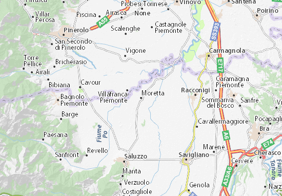 Mapa Moretta