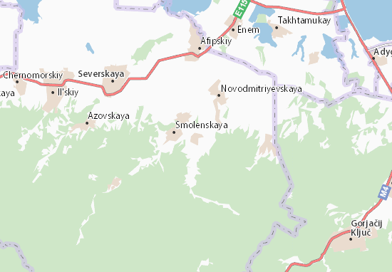 Karte Stadtplan Grigor&#x27;yevskaya