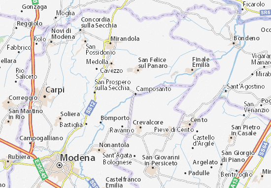 Camposanto Map