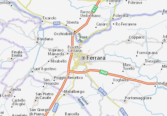 Carte-Plan Ferrara