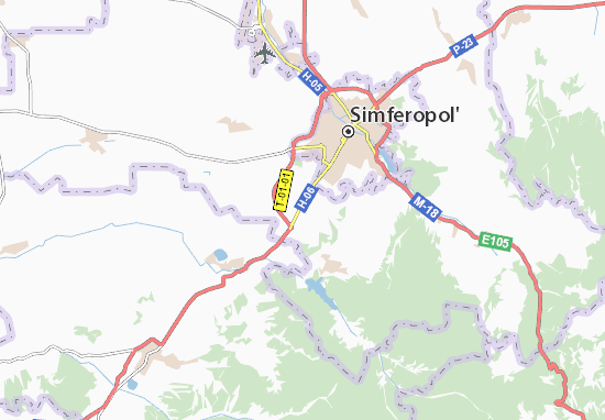 Karte Stadtplan Chysten&#x27;ke